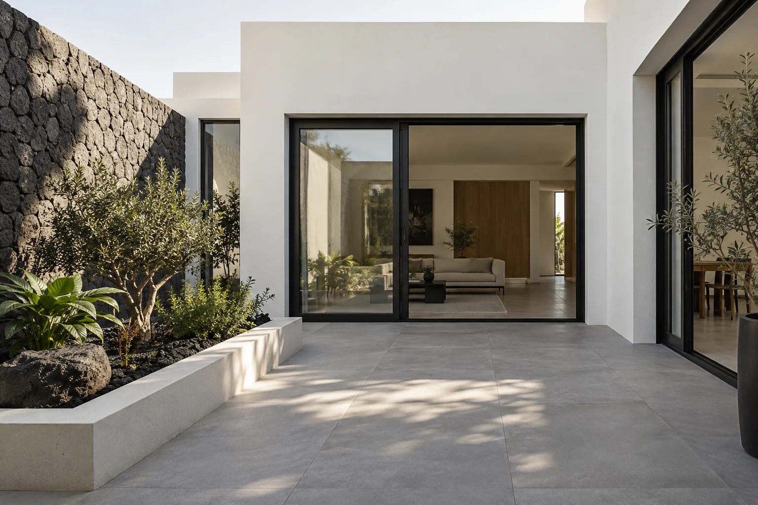 Recreación conceptual de una vivienda.